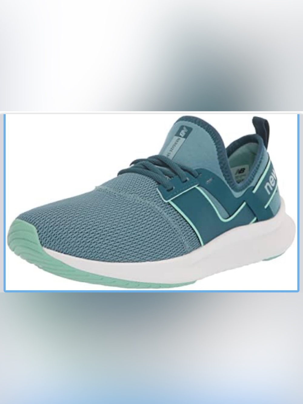 New Balance Nergize Sport V1 Teal and Light Blue Running Shoes size 8 women’s - Picture 7 of 7